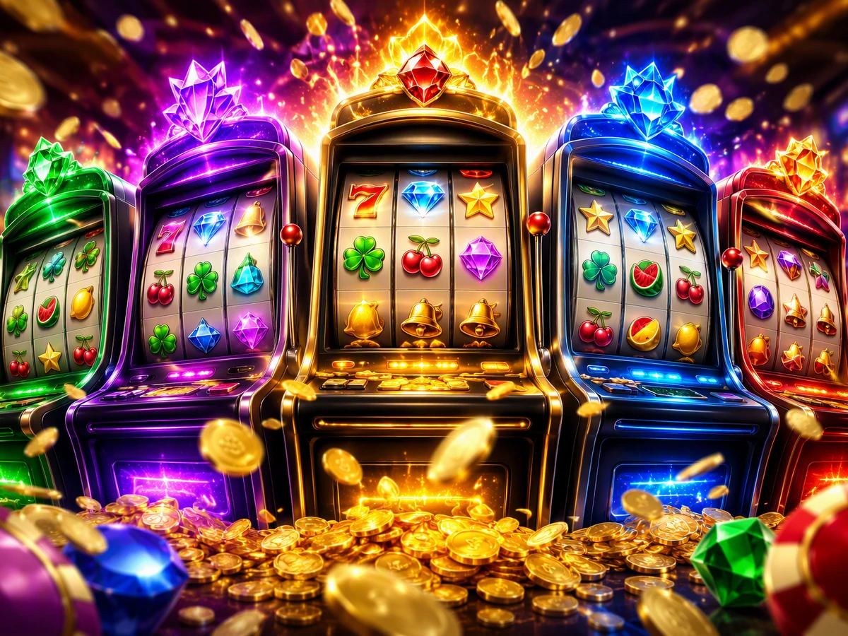 Tampilan visual permainan slot di KOPI4D